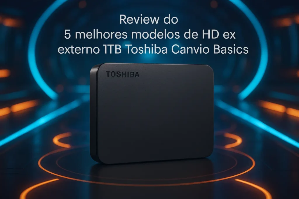 5 Melhores Modelos de hd externo 1tb Toshiba canvio basics