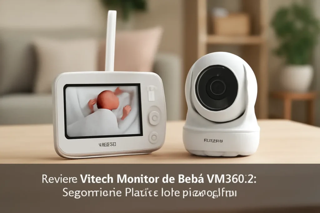 VTech Monitor de Bebê VM350-2: Segurança e Praticidade para os Pais