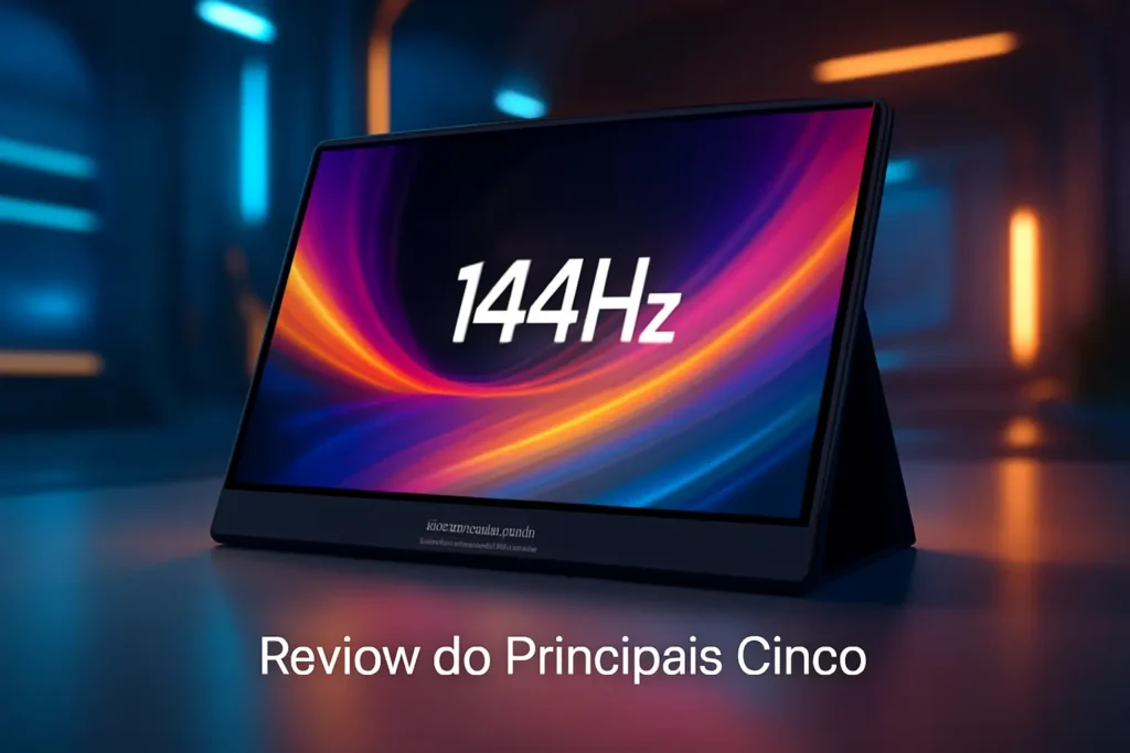 Principais Cinco monitor portatil 144hz