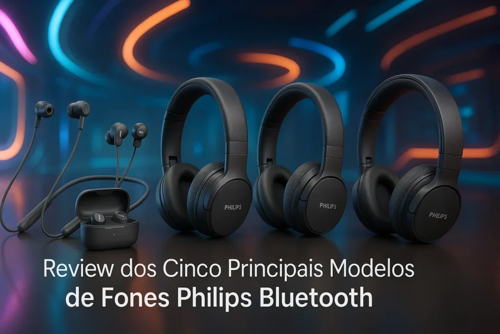 Cinco Principais Modelos de fone philips bluetooth