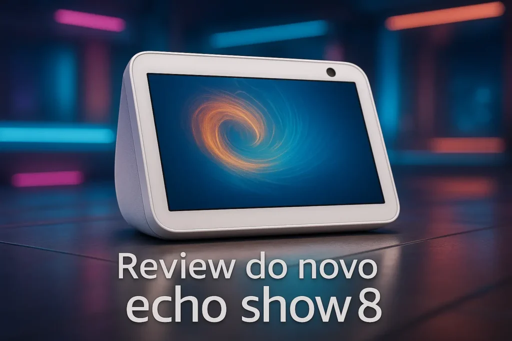 Top Cinco novo echo show 8 branca