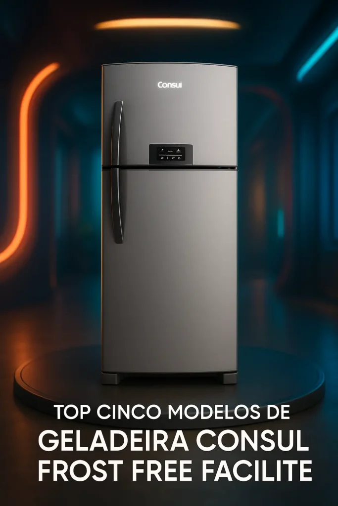 Top Cinco Modelos de geladeira Consul frost free facilite