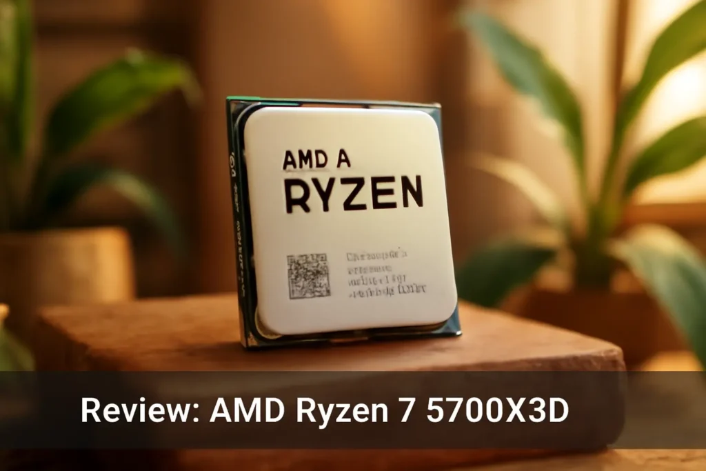 Processador AMD Ryzen 7 5700X3D 3.0GHz: Desempenho Incrível para Gamers e Profissionais