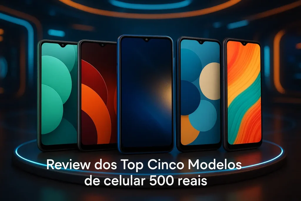Top Cinco Modelos de celular 500 reais