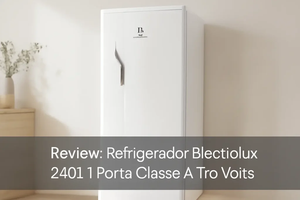 Refrigerador Electrolux 240L 1 Porta Classe A 110 Volts: Praticidade e Eficiência para sua Cozinha