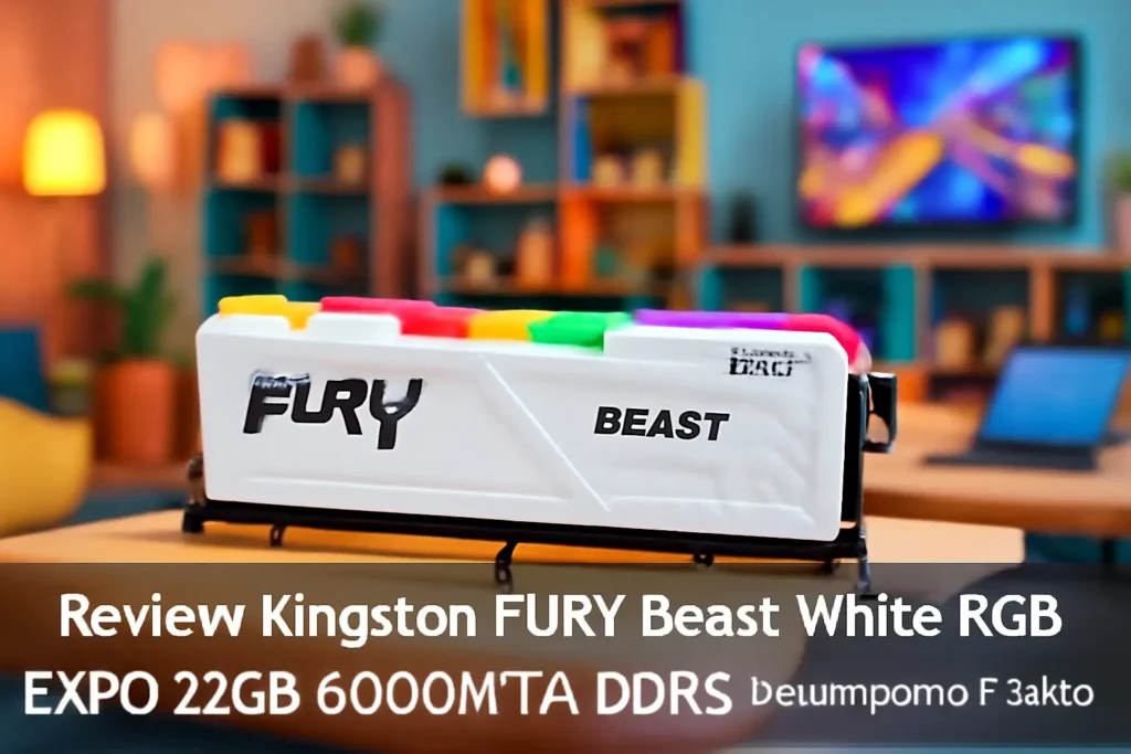 Kingston FURY Beast White RGB EXPO 32GB 6000MT/s DDR5: Desempenho e Estilo