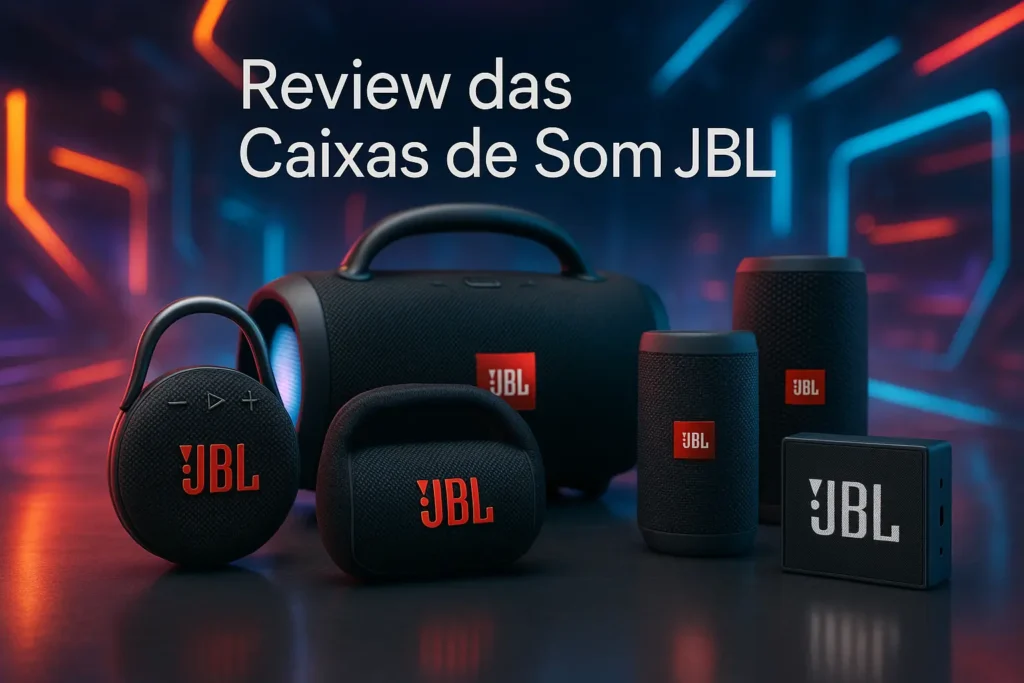 Cinco Principais Modelos de caixa som JBL