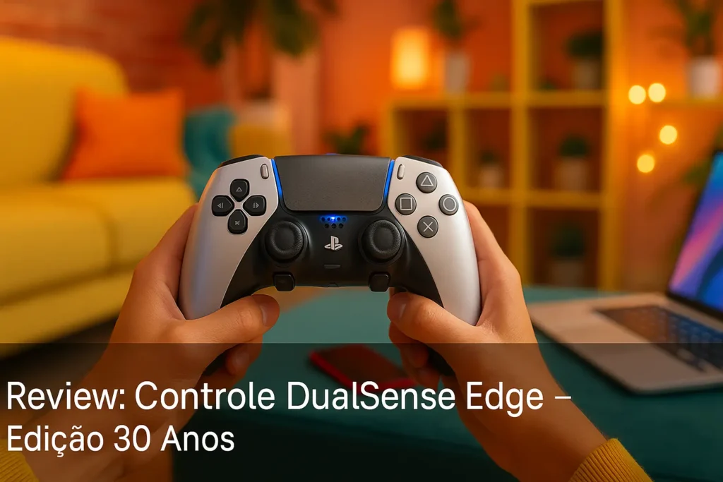 Controle DualSense Edge – Edição 30 Anos: Personalização no Nível Máximo