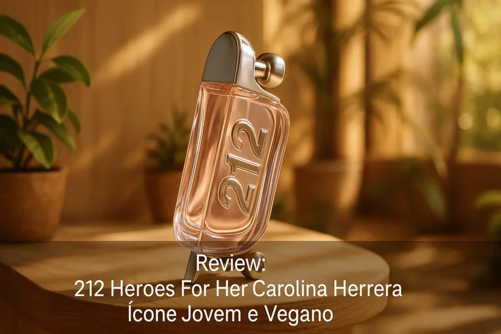 212 Heroes For Her Carolina Herrera: Ícone Jovem e Vegano