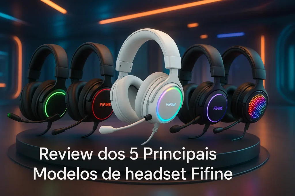 Os 5 Principais Modelos de headset Fifine