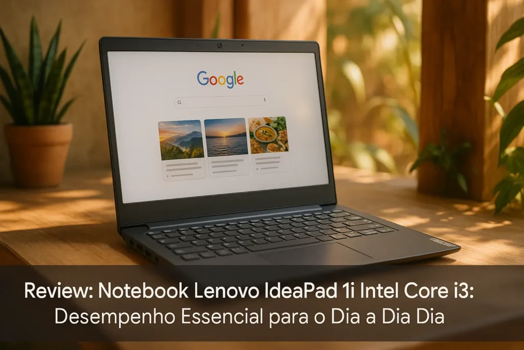 Notebook Lenovo IdeaPad 1i Intel Core i3: Desempenho Essencial para o Dia a Dia