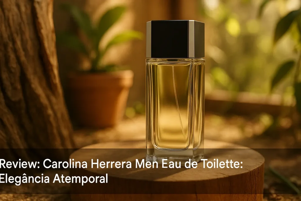 Carolina Herrera Men Eau de Toilette: Elegância Atemporal