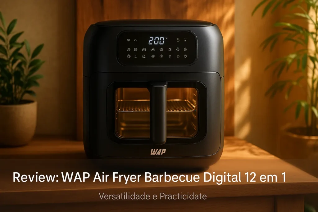 WAP Air Fryer Barbecue Digital 12 em 1: Versatilidade e Praticidade