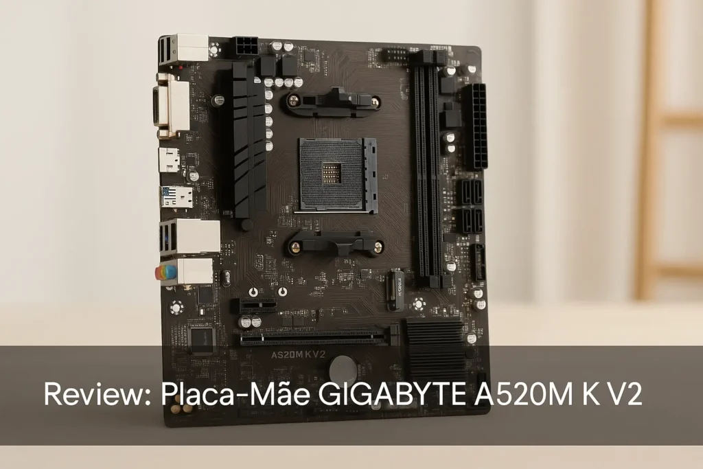 Placa-Mãe GIGABYTE A520M K V2: Estabilidade e Custo-Benefício