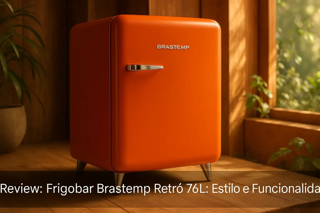 Frigobar Brastemp Retrô 76L: Estilo e Funcionalidade