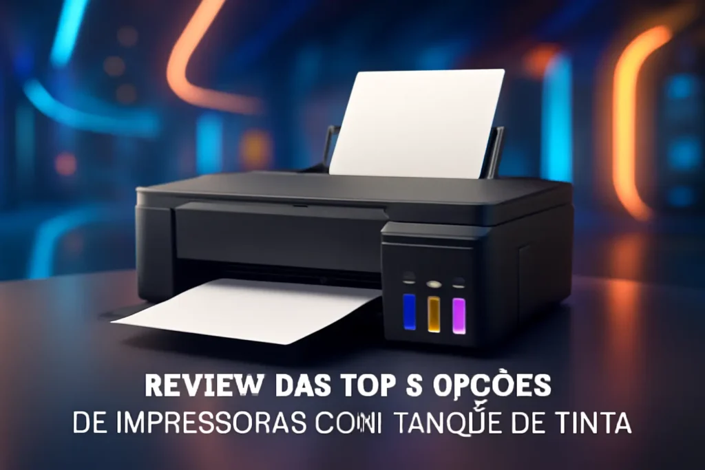 Top 5 Opções de impressoras com tanque de tinta
