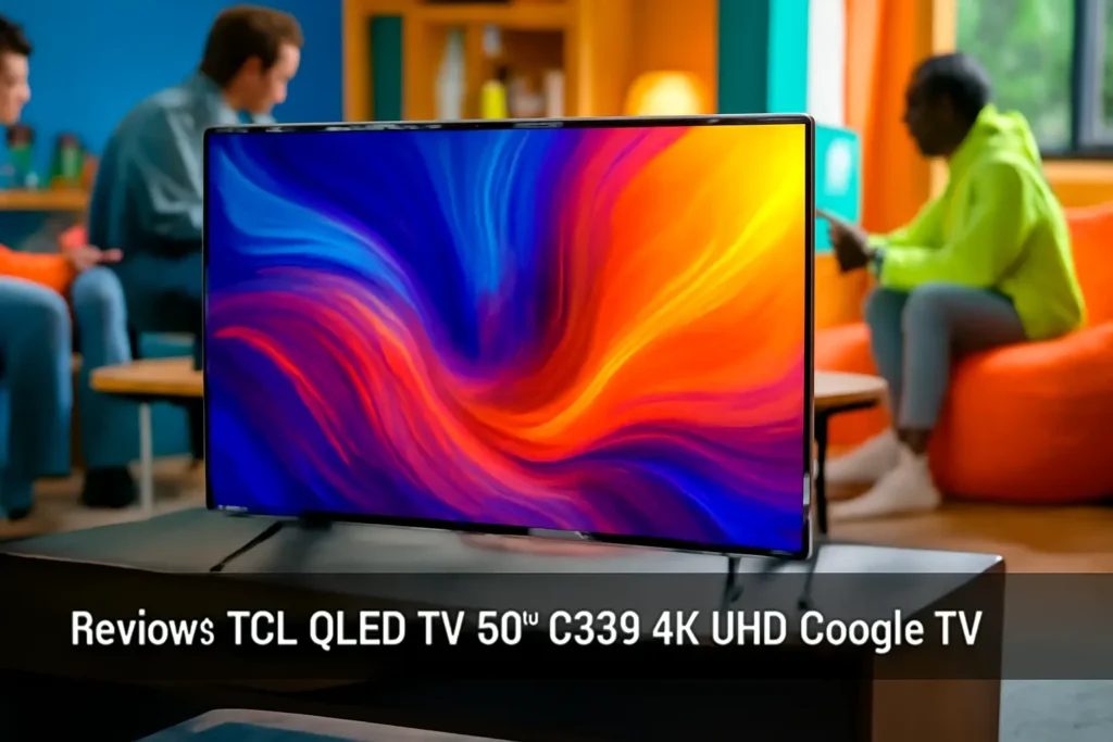 TCL QLED TV 50” C655 4K UHD Google TV