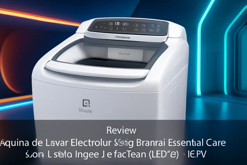 Máquina de Lavar Electrolux 13kg Branca Essential Care com Cesto Inox e Jet&Clean (LED13) - 127V