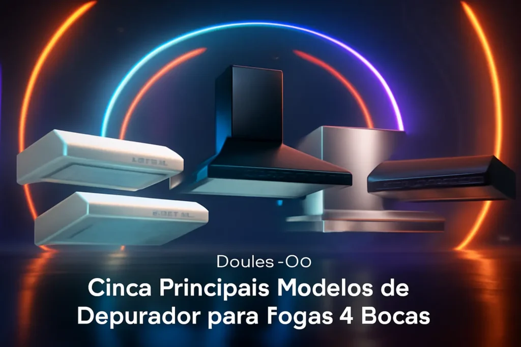 Cinco Principais Modelos de depurador para fogão 4 bocas