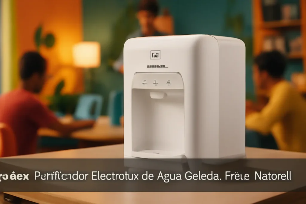 Purificador Electrolux de Água Gelada, Fria e Natural: Compacto e Eficiente