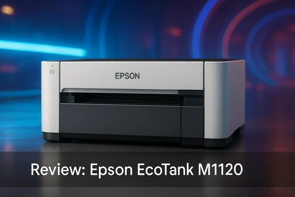 Epson EcoTank M1120: Impressão Rápida e Econômica
