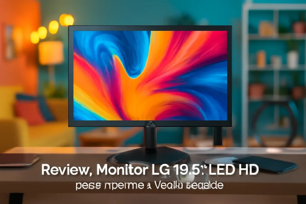 Monitor LG 19.5'' LED HD - HDMI, 2ms, Ajuste de Inclinação, Reader Mode, 4-Screen Split, 20MK400H-B: Desempenho e Versatilidade