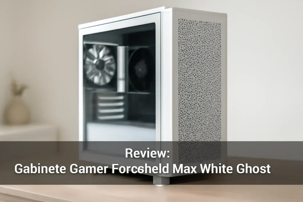 Gabinete Gamer Forcefield Max White Ghost: Design, Desempenho e Confiabilidade
