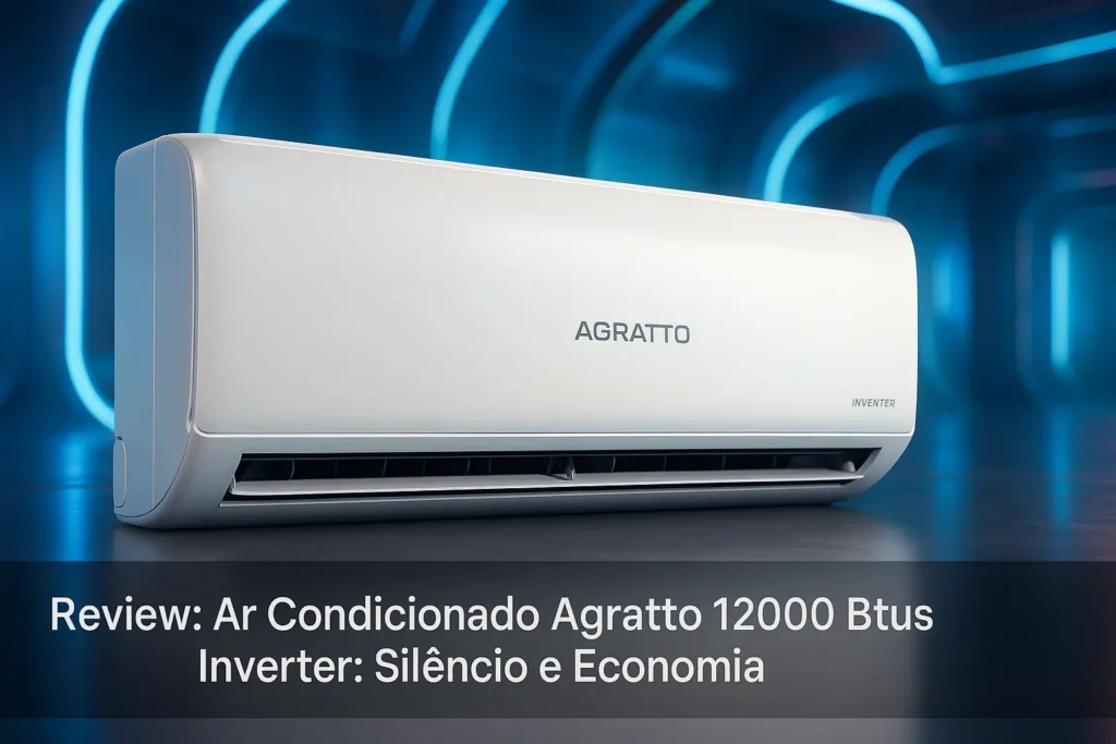 Ar Condicionado Agratto 12000 Btus Inverter: Silêncio e Economia