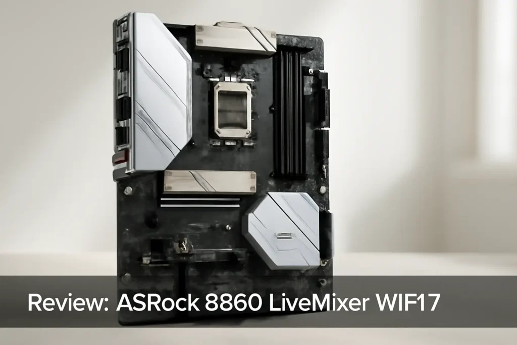ASRock B850 LiveMixer WiFi 7: Desempenho e Conectividade para sua Máquina
