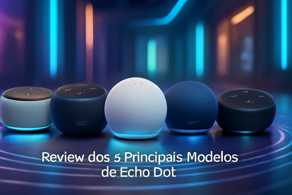 Os 5 Principais Modelos de Echo Dot