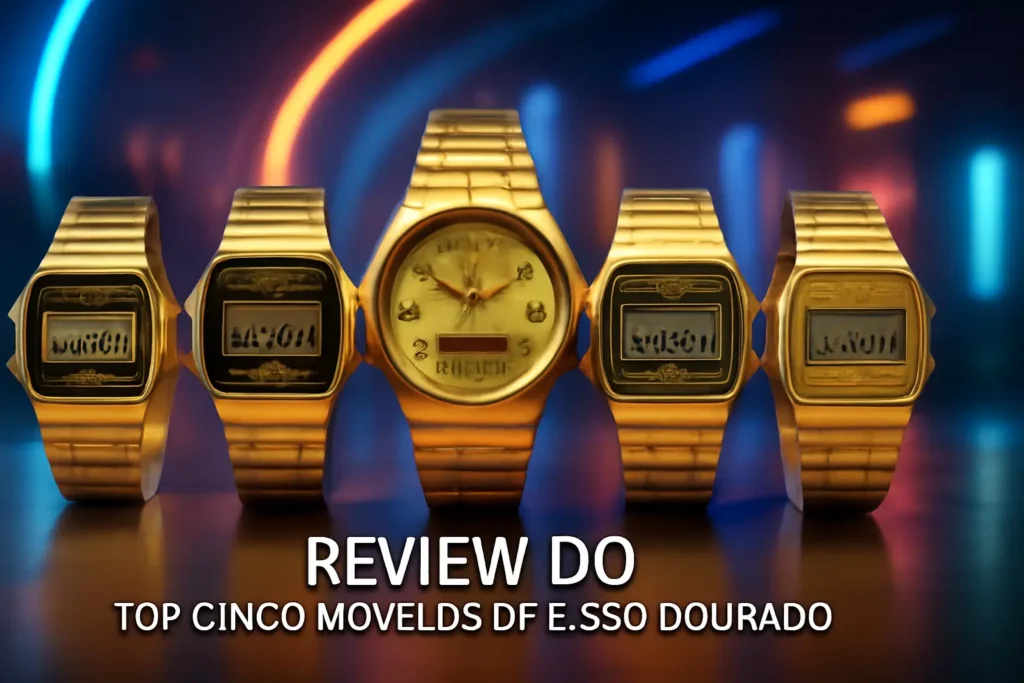 Top Cinco Modelos de Casio Dourado