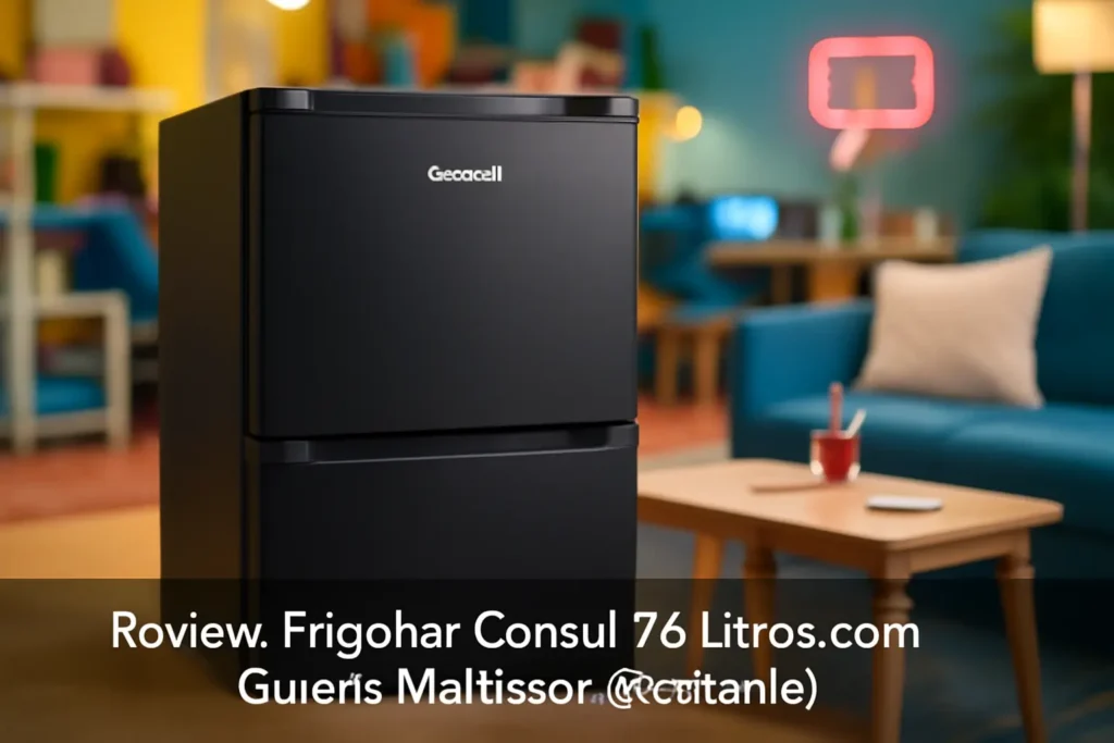 Frigobar Consul 76 Litros com Gaveta Multiuso - CRC08CB 110V