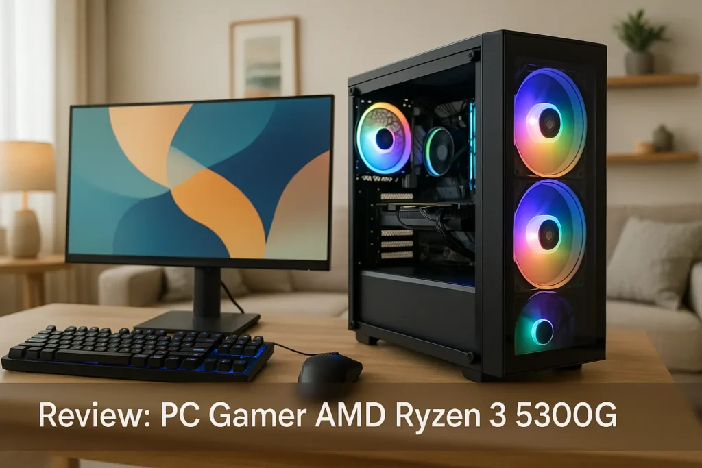 PC Gamer AMD Ryzen 3 5300G: Desempenho e Kit Completo