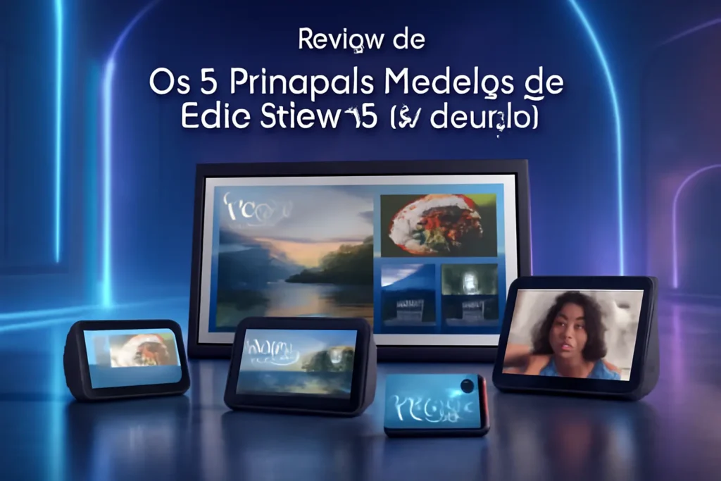Os 5 Principais Modelos de Echo Show 15 geração