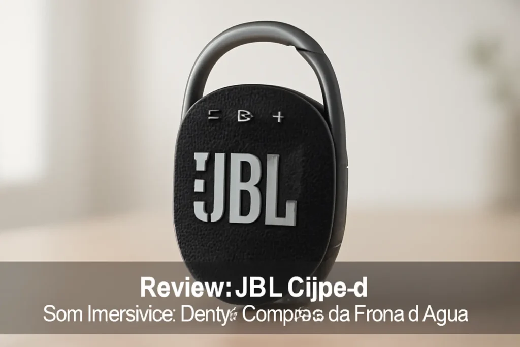 JBL Clipe 4: Som Imersivo e Design Compacto à Prova d'Água