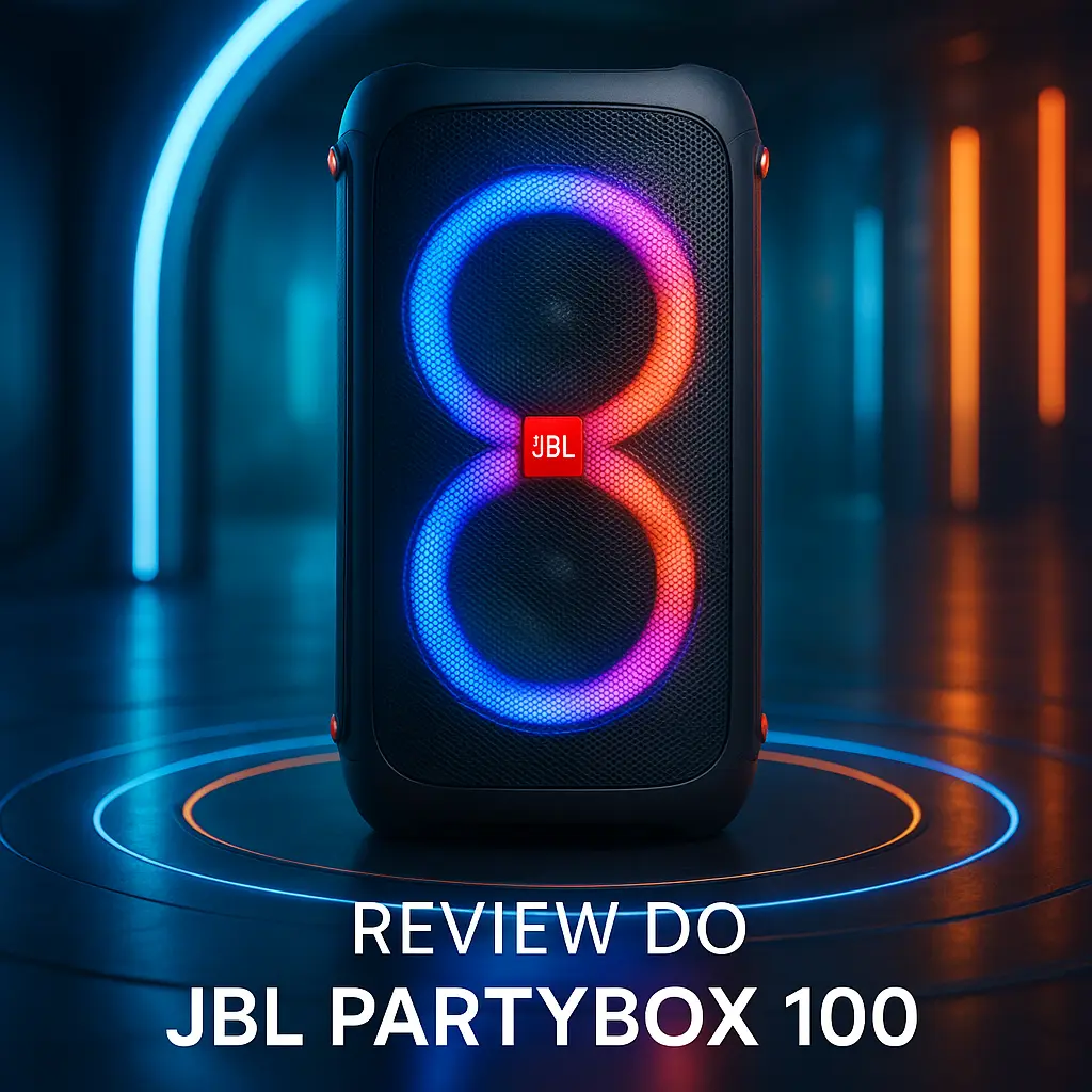 Top Cinco caixa de som JBL partybox 100