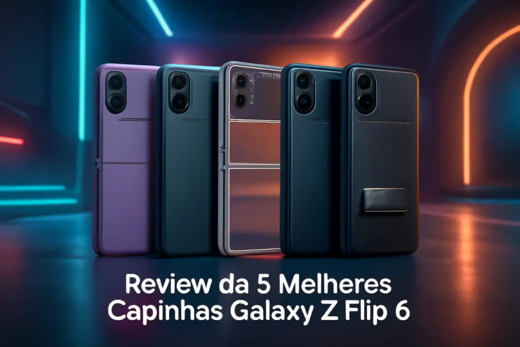 5 Melhores Modelos de capinha galaxy z flip 6