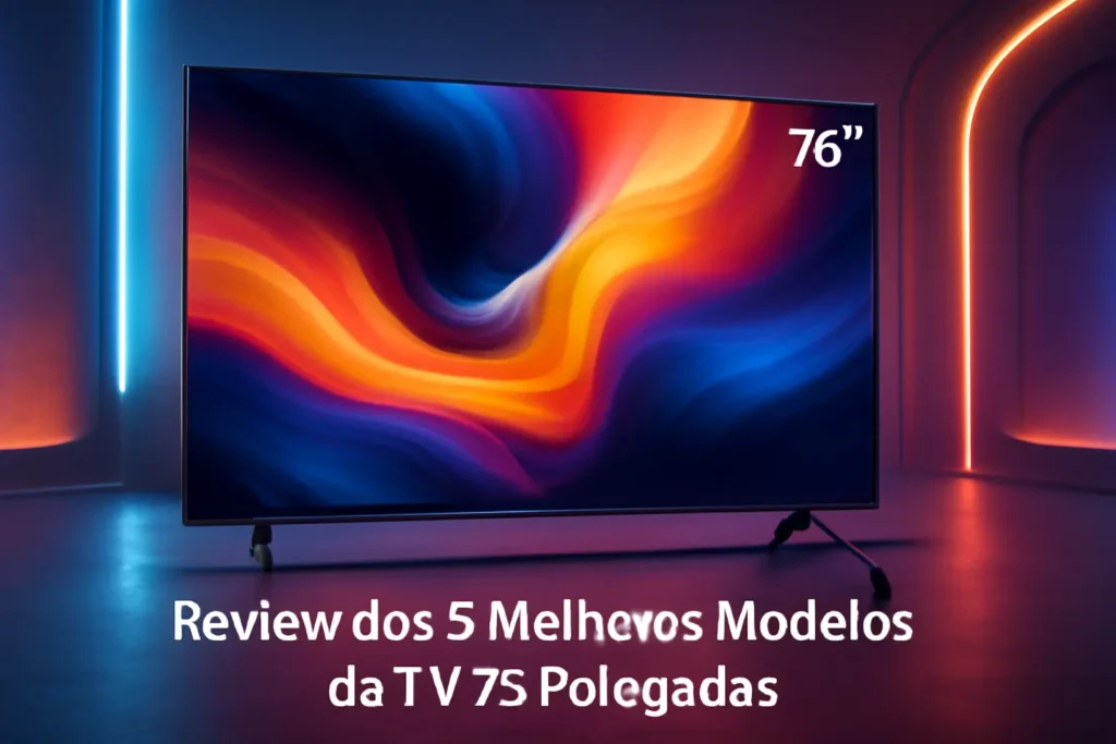 Os 5 Melhores Modelos de televisão 75 polegadas