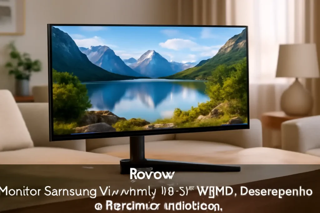 Monitor Samsung Viewfinity S5 34" WQHD: Desempenho e Qualidade Imbatíveis