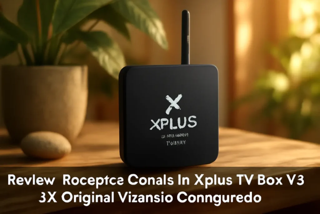 Receptor Canais In Xplus TV Box V3 4K Original Vitalício Configurado: A Melhor Opção para Sua TV