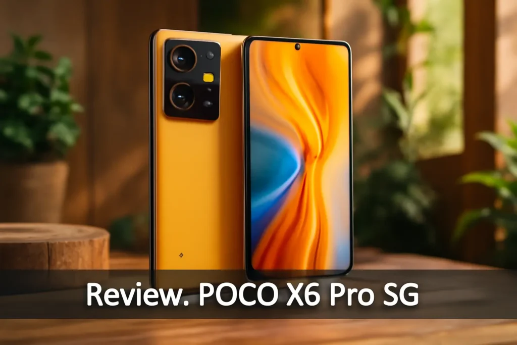 Smartphone Xiaomi POCO X6 Pro 5G: Desempenho de Alto Nível com Câmera Tripla e Tela AMOLED