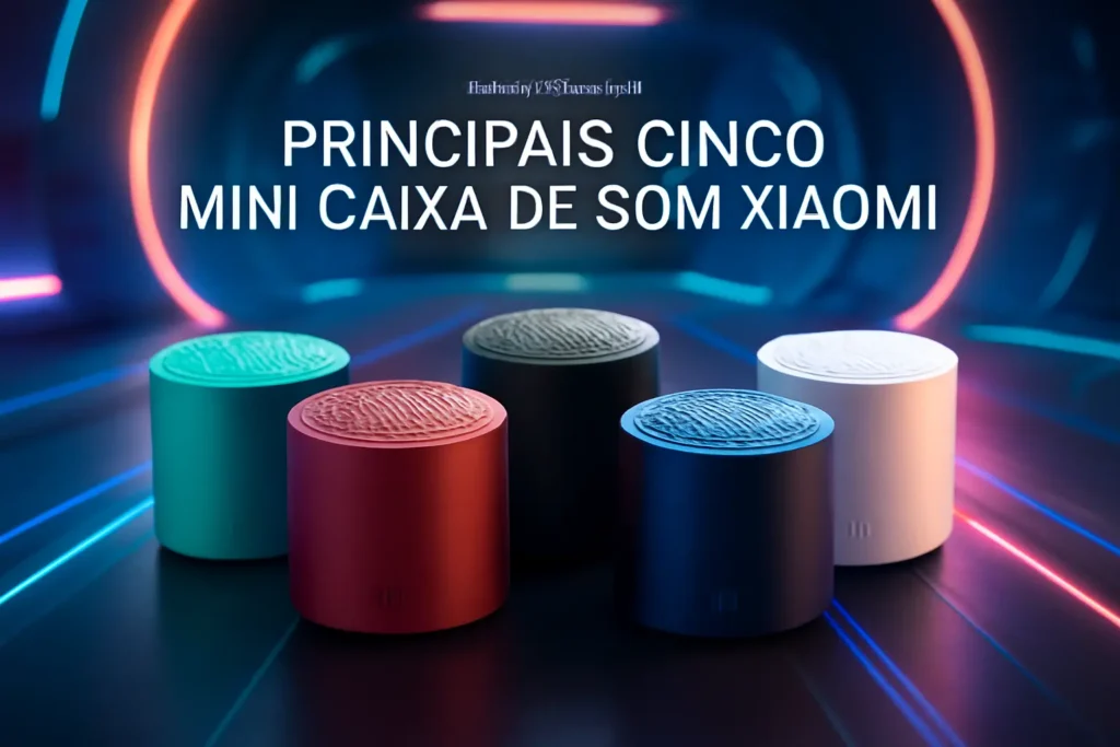 Principais Cinco mini caixa de som Xiaomi