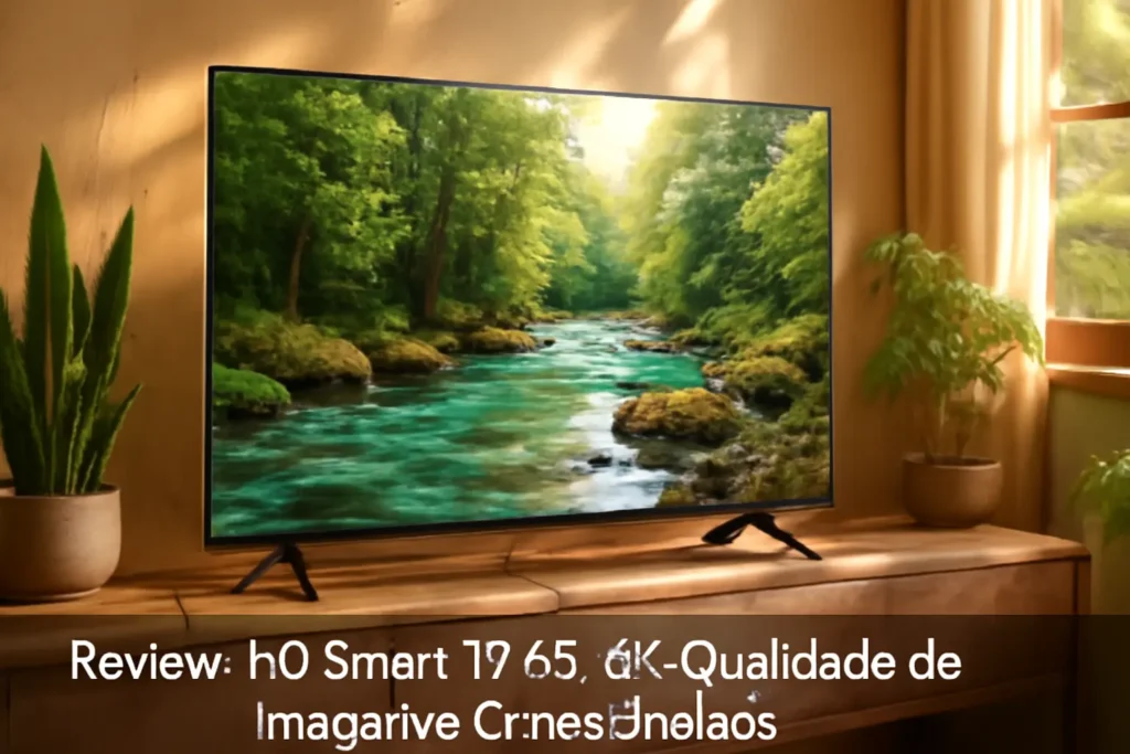 HQ Smart TV 65" 4K: Qualidade de Imagem e Conectividade