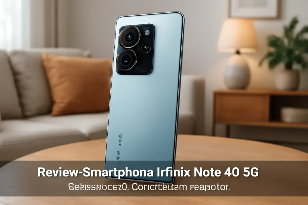 Smartphone Infinix Note 40-5G: Desempenho e Qualidade em Detalhes