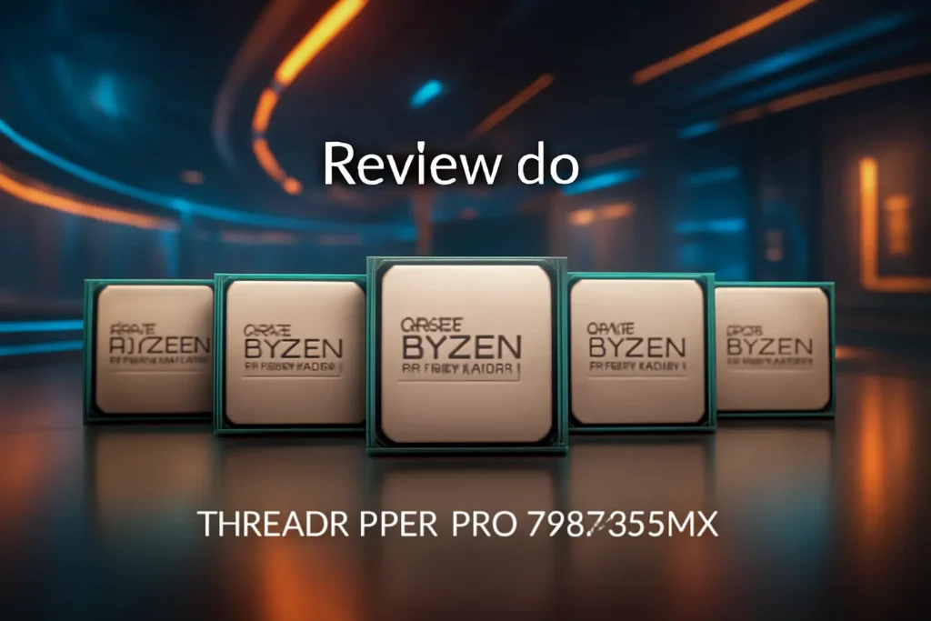 Cinco Principais Modelos de processador AMD Ryzen Threadripper pro 7985wx