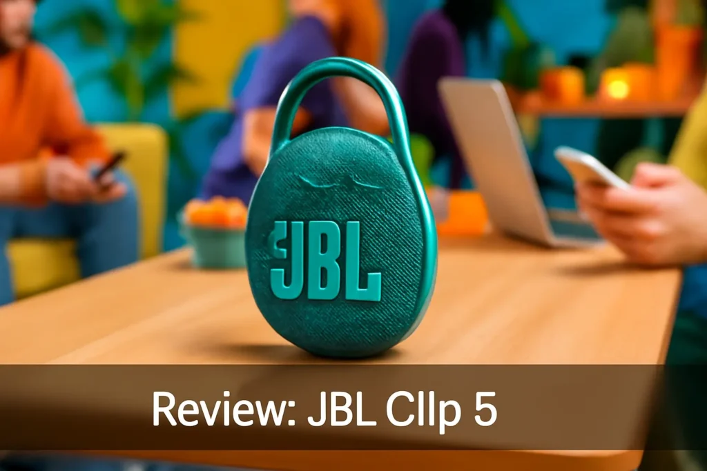 JBL Clipe 5 – Alto-falante Bluetooth ultraportátil e resistente