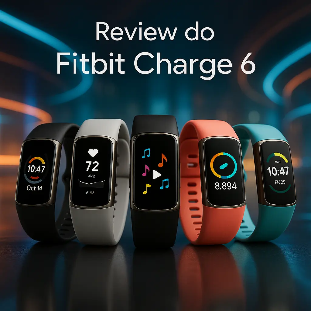 Cinco Principais Modelos de Fitbit Charge 6