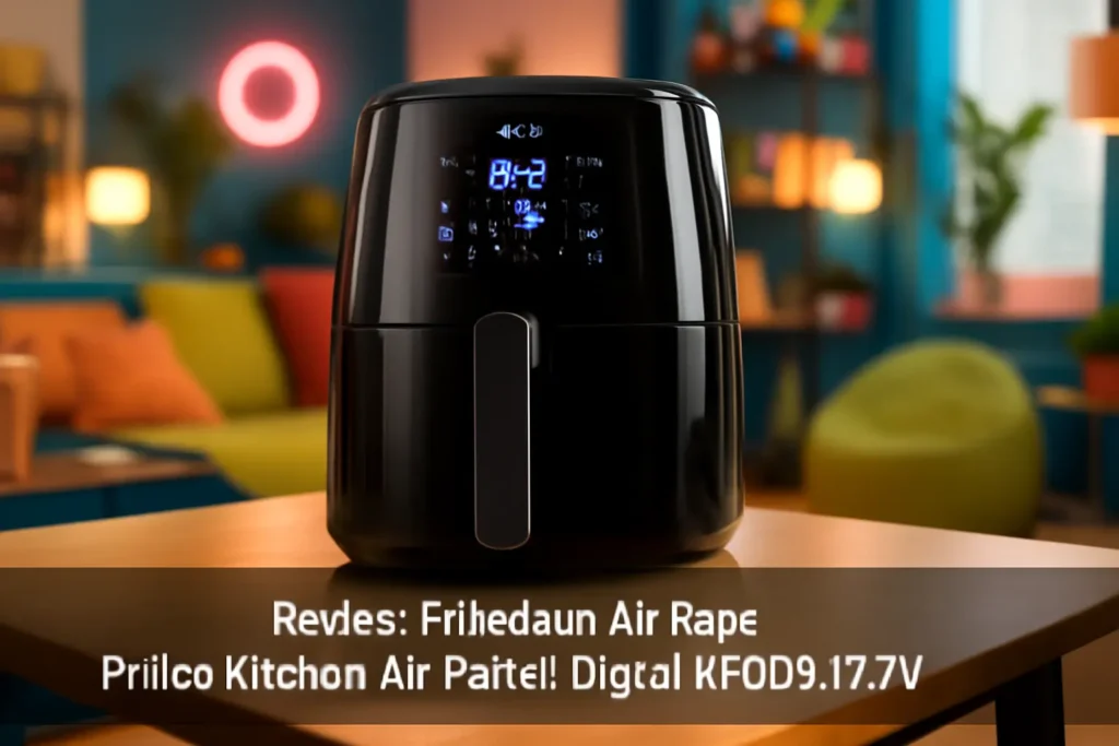 Fritadeira Air Fryer Philco Kitchen Art Painel Digital KFR02 127V: Compacta e Eficiente