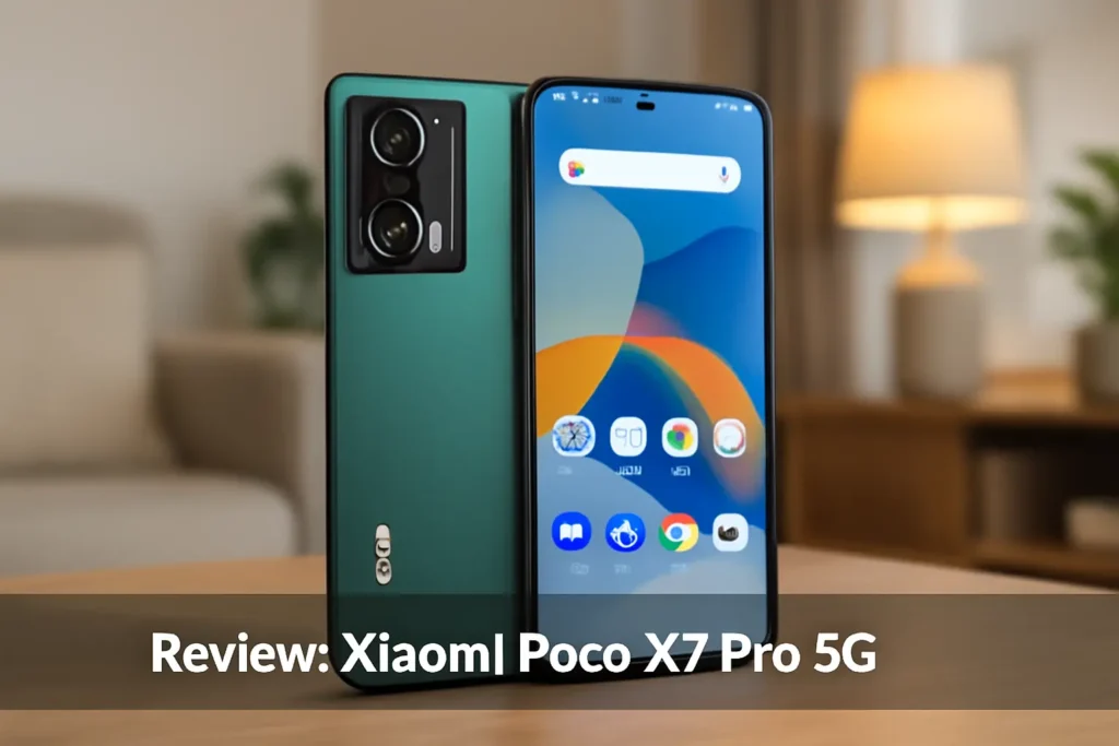 Smartphone Xiaomi Poco X7 Pro 5G NFC Green 8GB RAM 256GB ROM