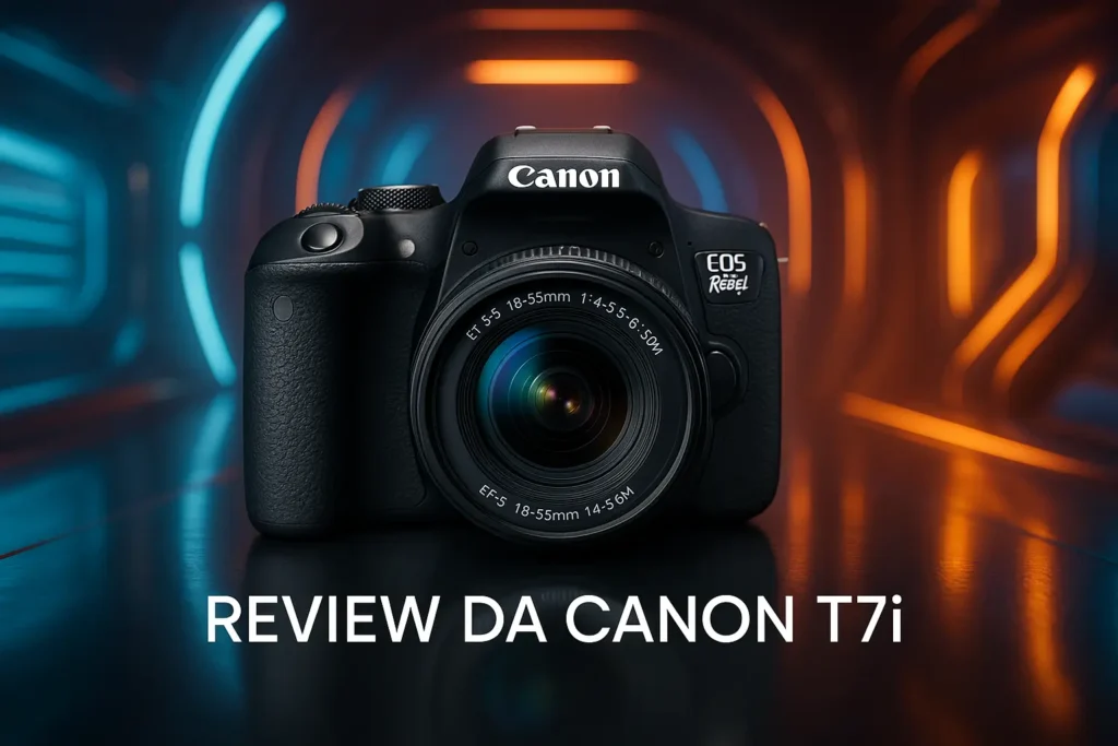 Principais Cinco camera t7i